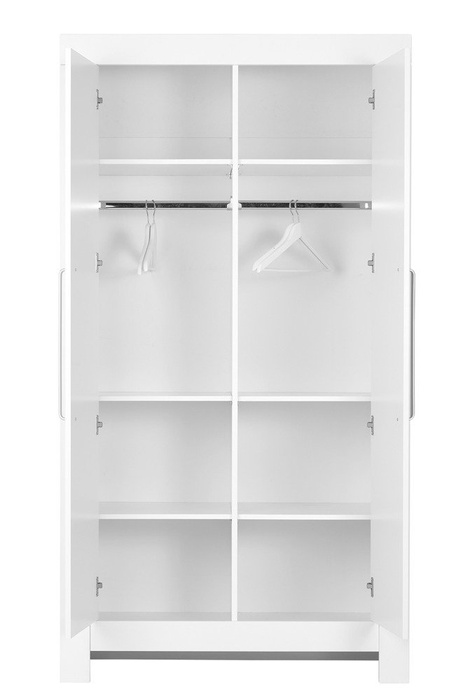 Biała Szafa 2 drzwiowa Pinio Calmo