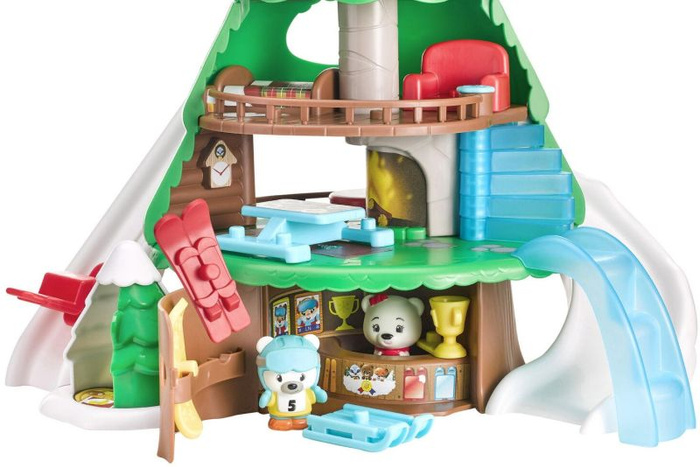 Domek alpejski zimowe drzewo Klorofil 700214 świąteczny klimat