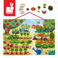 Magnetyczna układanka Mój magiczny ogród 3-6 lat, Janod J05463