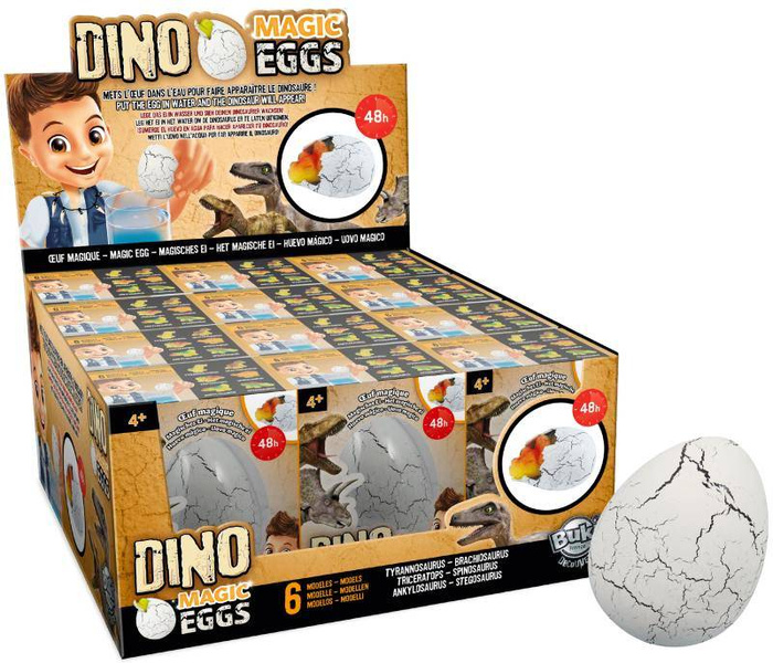 Nauka i zabawa dla dzieci Magiczne jajko dinozaura D6G Buki