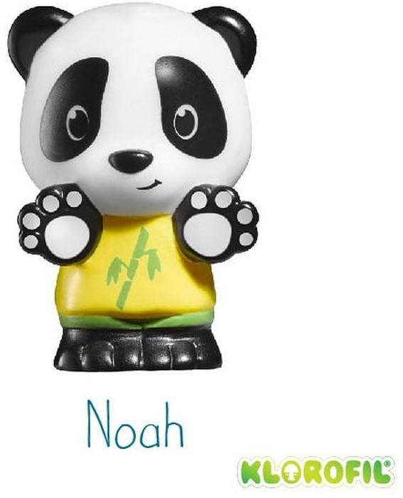 Samochód quad Klorofil 700208F figurka panda Noah