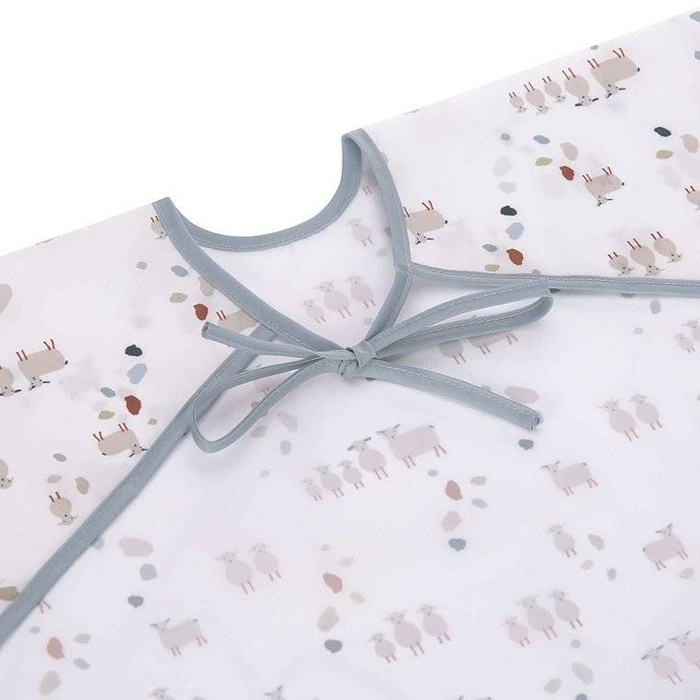 Komplet śliniaków z długim rękawem Tiny Farmer Owieczka 1311021841-Lassig, akcesoria do karmienia