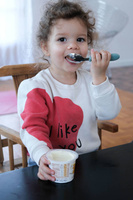 Sztućce dla dzieci ze stali nierdzewnej Airy Green Beaba 913461