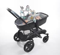 Czarno-biały Łuk z zabawkami Tiny Love TL1404600030___S interaktywna Magiczna Kraina do wózka, leżaczka i fotelika