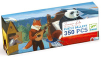 Puzzle tekturowe Letnie Jezioro 350 el Gallery DJ07617-Djeco, układanki i puzzle dla dzieci 