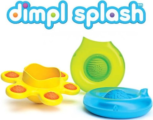 Bąbelki Kąpielowe Dimpl Splash FA361-1 Fat Brain Toys zabawka do wanny