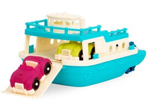Prom z 2 samochodami osobowymi Happy Cruisers B.toys BX2182Z
