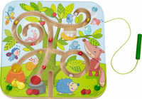 Labirynt magnetyczny, W sadzie Liska, HB301057-Haba, zabawki zręcznościowe