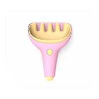 Wielofunkcyjny zestaw łopatka i grabki Raki Banana Pink 172468-Quut, zabawy w plenerze 