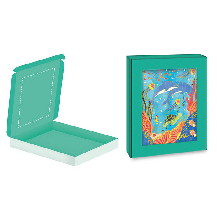 Zestaw kreatywny Złote kontury Zwierzęta Janod J07959