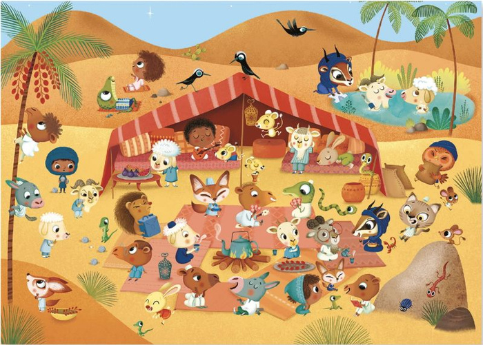 Zestaw kalkomanii Krainy Djeco DJ09560