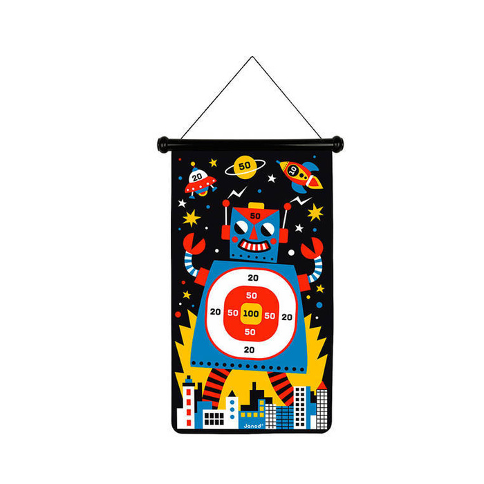 Gra zręcznościowa Robot J02073-Janod, rzutki dla dzieci