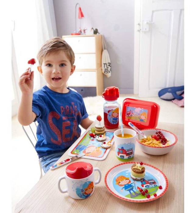 Bidon dla dzieci Straż Pożarna HB303695-Haba, akcesoria dla dzieci