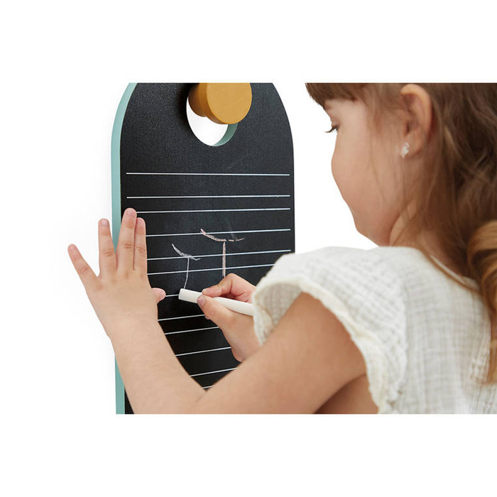 Przenośna dwustronna tablica z akcesoriami Janod J09634