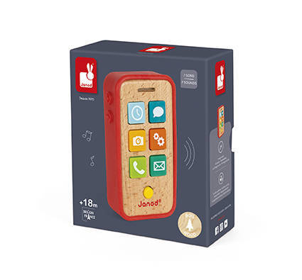 Telefon dla dzieci Pierwszy smartfon J05334-Janod, zabawka dla najmłodszych