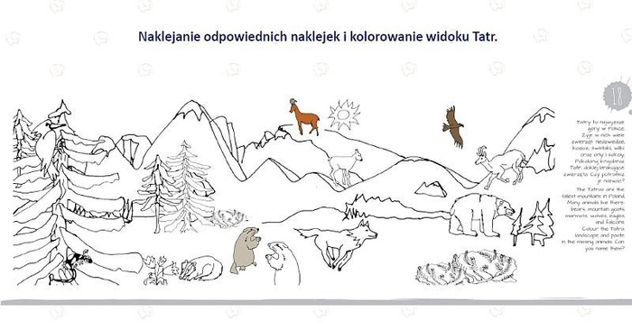 Przygoda z Polską - książka, kreatywna zabawa dla dzieci, ZT8146-Zuzu Toys