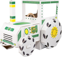 Tekturowy traktor do samodzielnego złożenia, 0044-Tektorado, zabawki dla chłopców