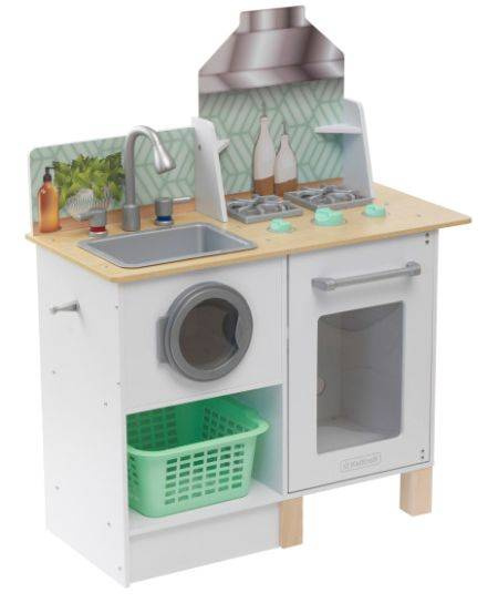 Kuchnia dla dzieci z pralnią Whisk & Wash KK10230-KidKraft, zabawki drewniane