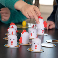 Gra pamięciowa memory Kurnik Peek-A-Doodle Doo Fat Brain Toys FA093-1