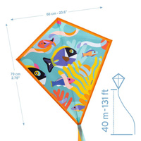 Latawiec dla dzieci Ocean Djeco DJ02159