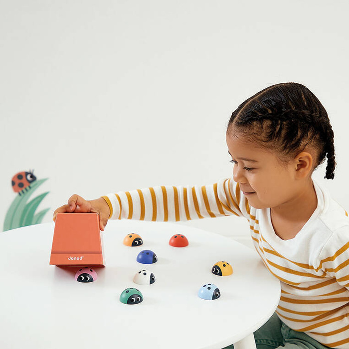 Drewniana gra pamięciowa memory Biedronki J05079 Janod