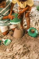  Wiaderko z sitkiem zestaw do piaskownicy Bucki Lagoon + Banana Blue Quut 173076   