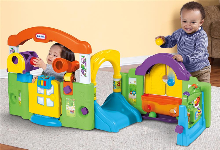 Wielofunkcyjne Edukacyjne Centrum Little Tikes Activity Garden 632624MP motoryczne zabawy dla najmłodszych