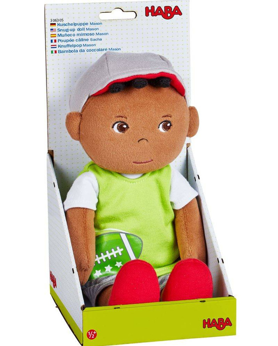 Szmaciana lalka Mason HB306305-Haba, przytulanki dla dzieci