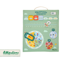 Miękka tablica aktywizująca Mój pierwszy kalendarz Lilliputiens 83894