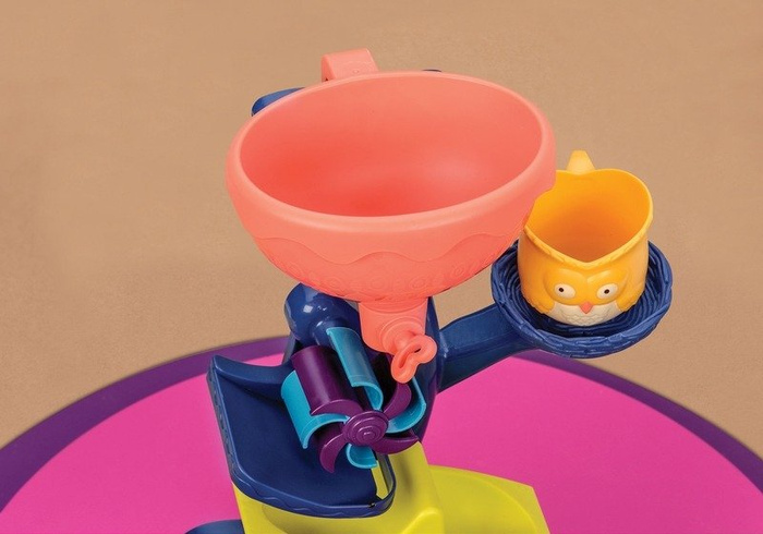 Granatowy młynek dla dzieci, BX1310-B.Toys, zabawki do piasku