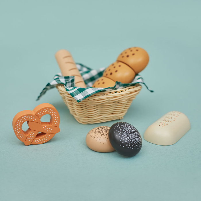 Koszyk z pieczywem z drewna Shiny Grandma Janod J06645