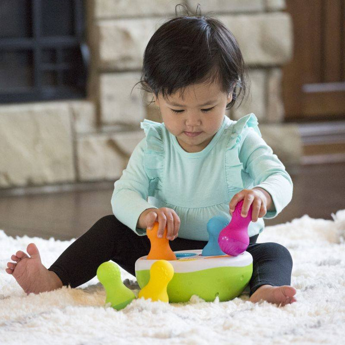 Zestaw Wańki Wstańki SpinnyPins FA248-1 Fat Brain Toys, zabawki dla najmłodszych