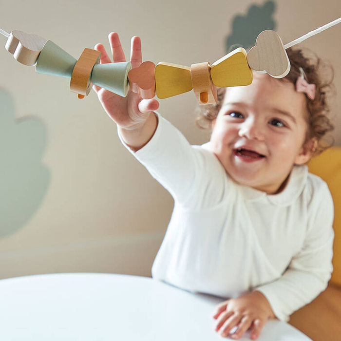 Nawlekanka z drewnianymi ptaszkami Sweet Cocoon J04050 Janod