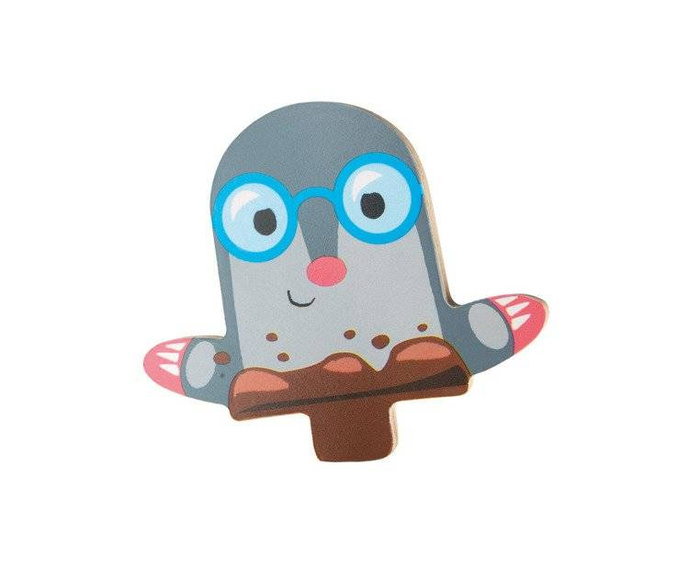 Gra dla dzieci Unikaj kreta J08246-Janod, zabawka edukacyjna