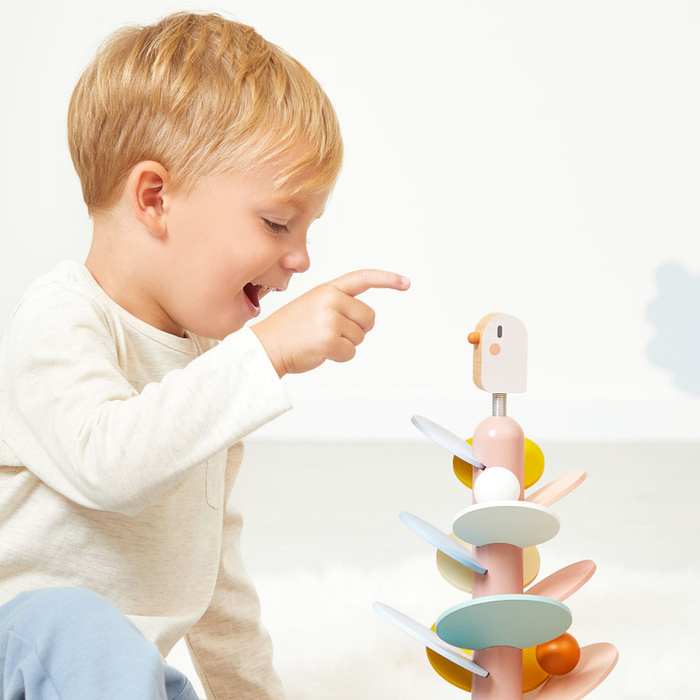 Drewniany kulodrom Ptaszek Sweet Cocoon Janod J04040