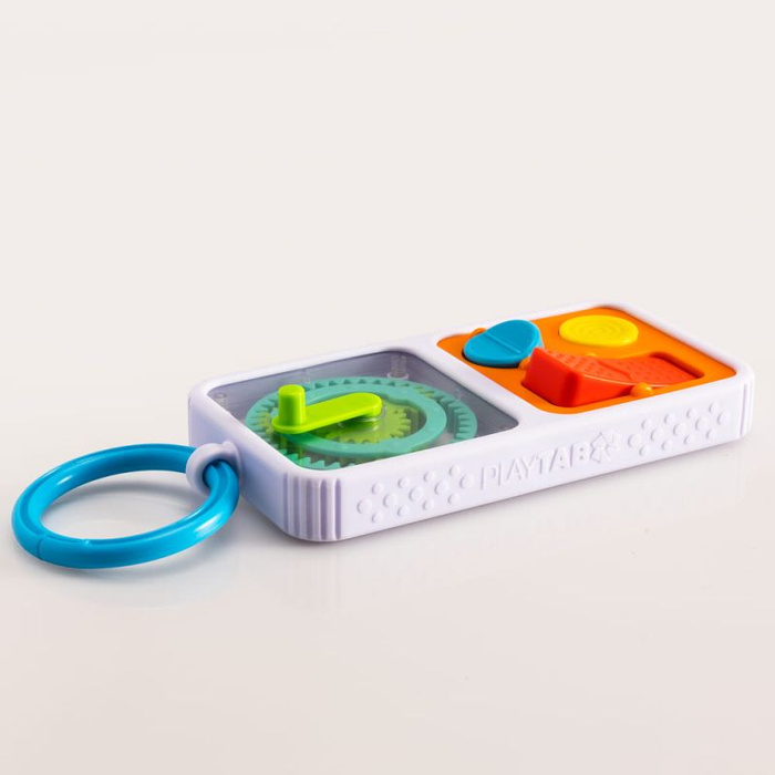 Sensoryczne Kwadraty z Zawieszką PlayTab Go Fat Brain Toy FA512-1