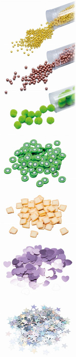 Zestaw diy dla dzieci długopisy i mazak Słodkości Buki FK010