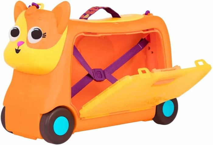 Jeździk walizka Gogo Ride-On Lolo Kot B.Toys BX2299 mały podróżnik
