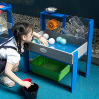 Stolik do eksperymentów CLASSIC WORLD EDU CW70803 Zestaw doświadczeń dla dzieci wodą i piaskiem 2w1