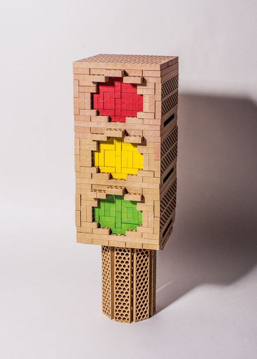 Kreatywne klocki konstrukcyjne kolorowy Fun Box Bioblo 200 elementów