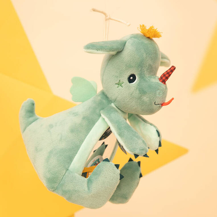 Przytulanka aktywizująca z lusterkiem A kuku Smok Joe Lilliputiens 83552