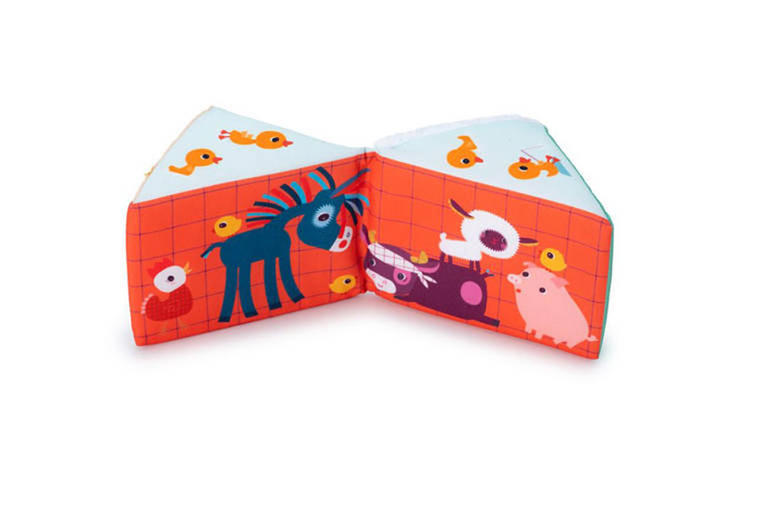 Zestaw 5 miękkich klocków wielofunkcyjnych Stodoła Farma 83455 Lilliputiens