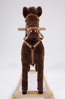 Mały konik na biegunach Alex, zabawka na biegunach