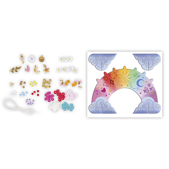 Zestaw kreatywny do tworzenia biżuterii ze stojakiem Bransoletka na każdy dzień tygodnia Janod J09185