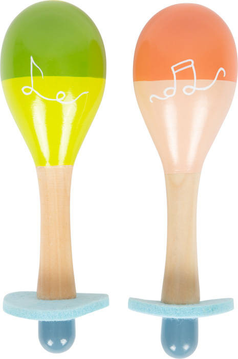 Kolorowe marakasy „Groovy Beats”12251-Small Foot, instrumenty dla dzieci