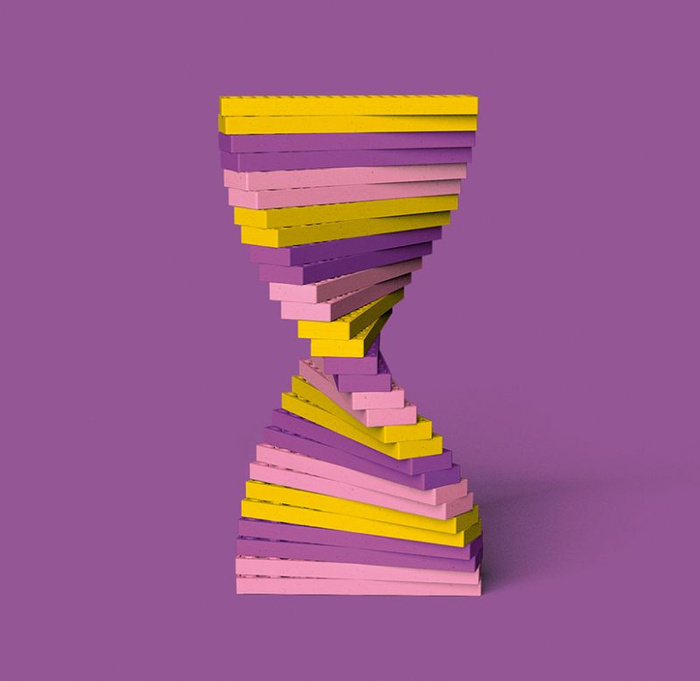 Kreatywne klocki konstrukcyjne Słodki Domek Mini Box Bioblo 40 elementów