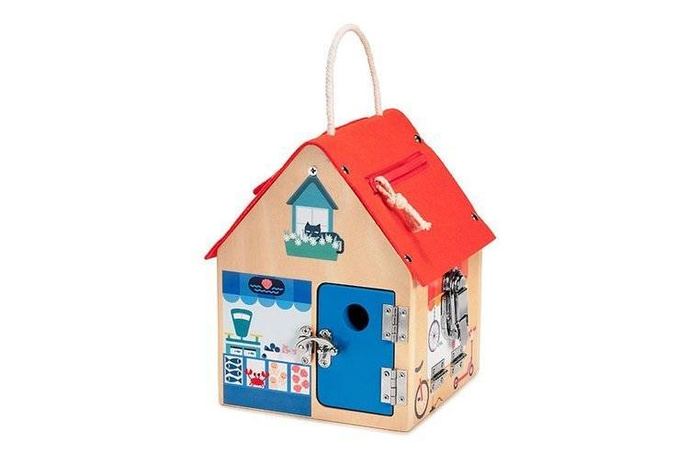 Domek manipulacyjny z drewna Lisek Włamywacz 83263-Lilliputiens