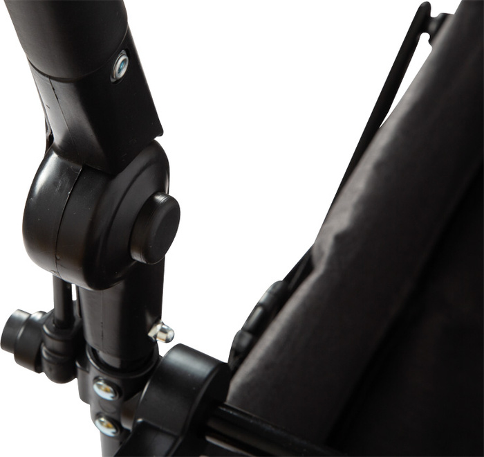 Przyczepka wózek do ciągnięcia dla dzieci z osłoną przeciwdeszczową i składanym daszkiem Small Foot 12729