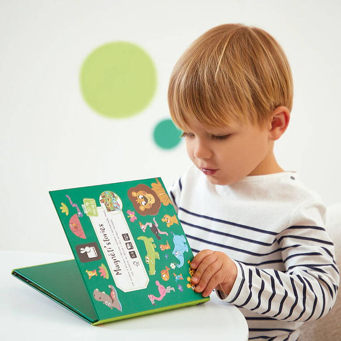 Magnetyczna układanka Afrykańskie zwierzęta J05456 Janod