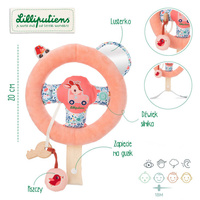 Miękka kierownica aktywizująca Sarenka Stella 18 m+ Lilliputiens 83511